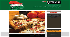 Desktop Screenshot of amore-pizza.dk